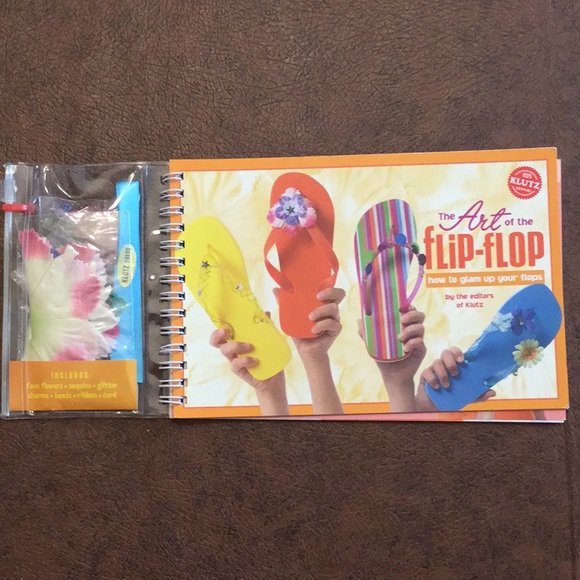 Flip Flops, Art of Trimming Flip Flops Book, and Trimmings! - Picture 6 of 7